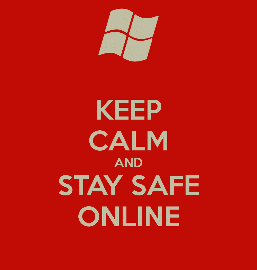 stay safe online