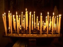 candles church